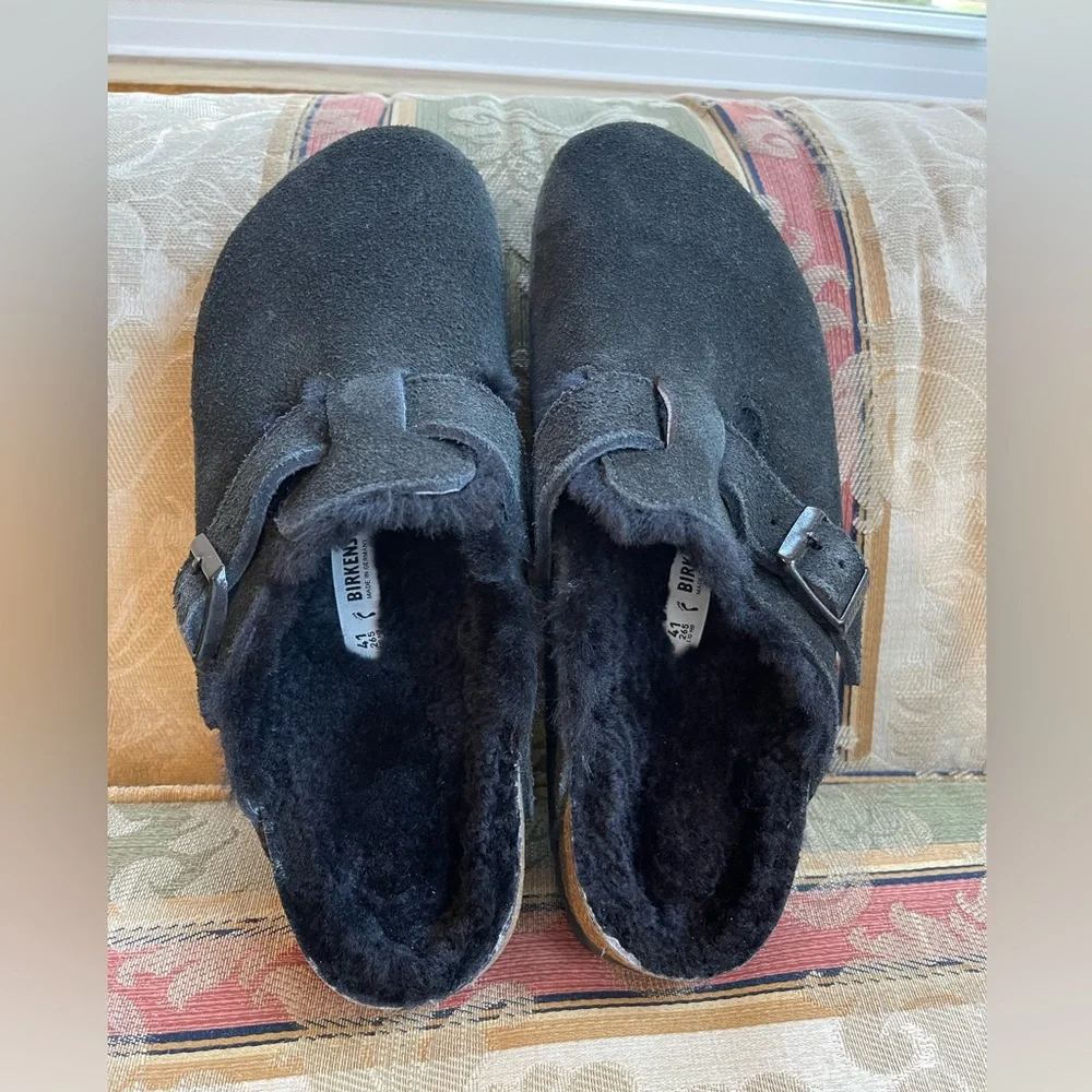 Birkenstock Boston Shearling Suede. Size 10-10.5 Women/ 8-8.5 Men
N17-08 - Picture 8 of 8